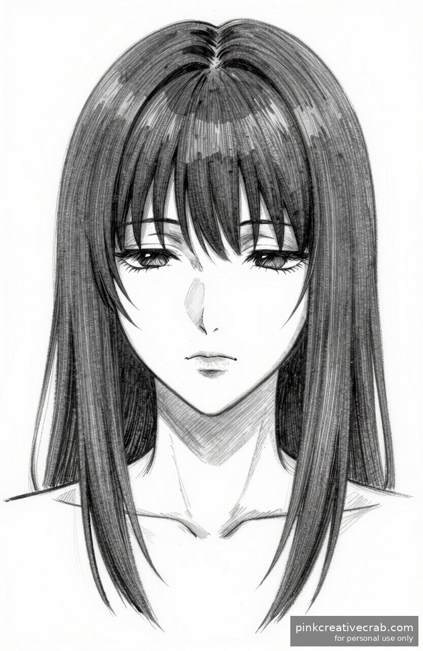 Quiet Anime Kuudere Expression