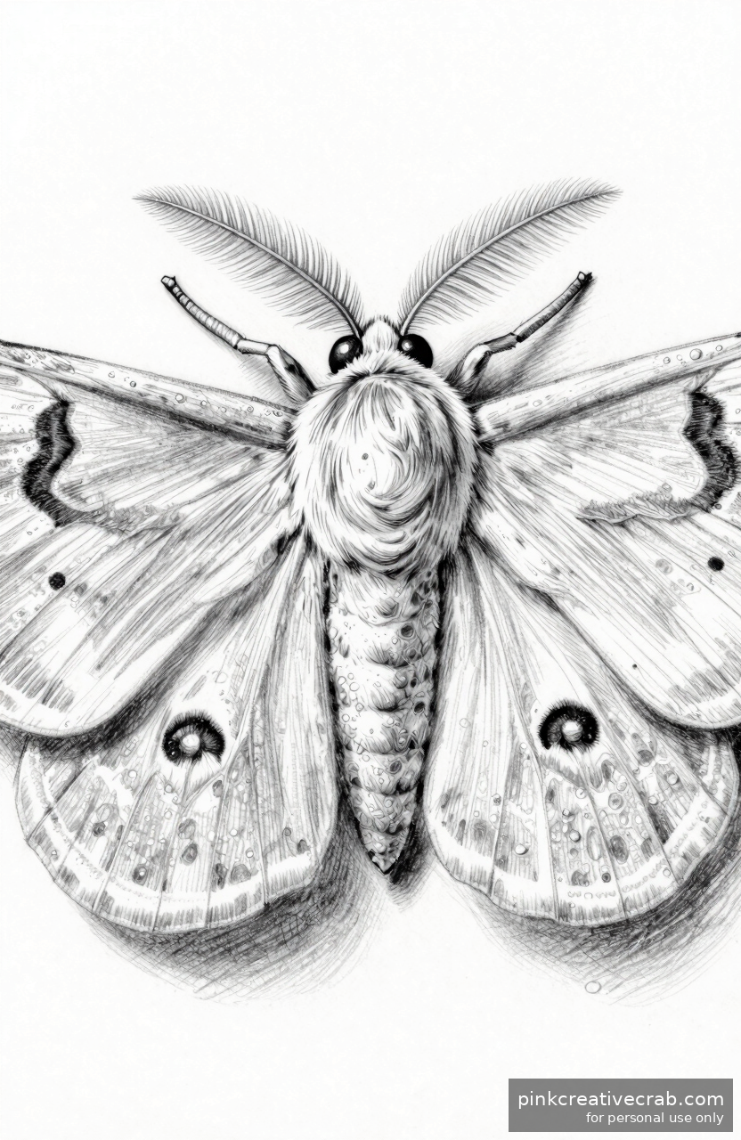 Delicate Moth With Feathery Antennae