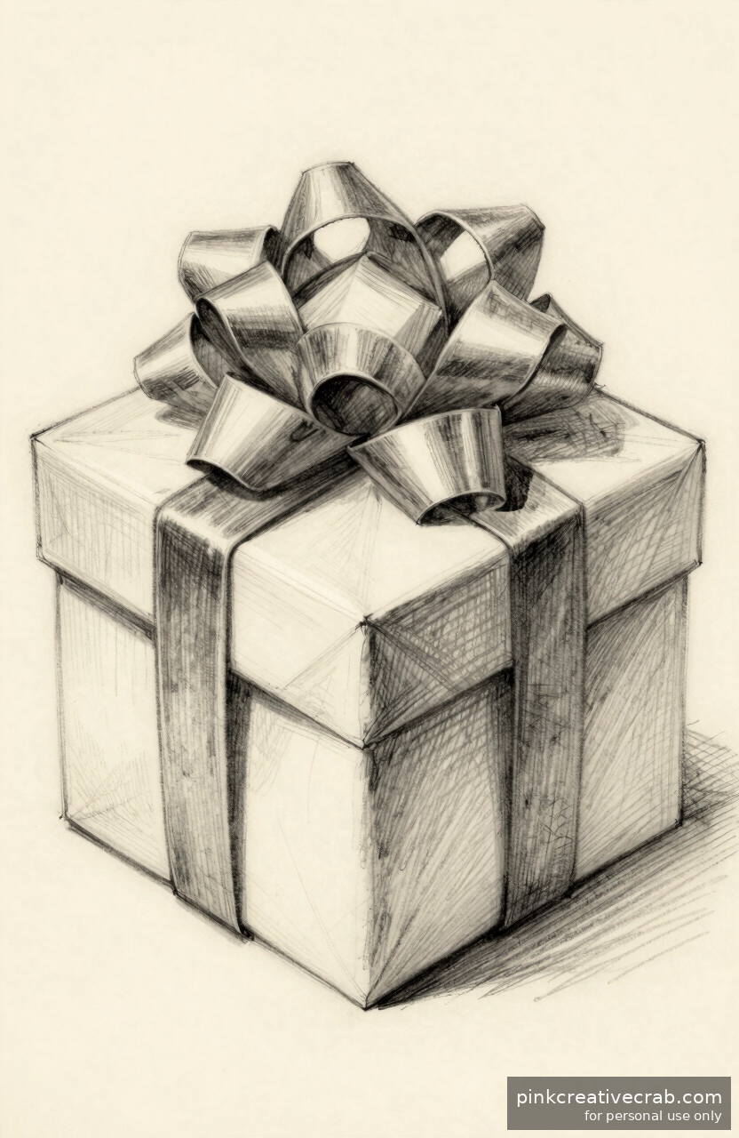 Cozy Wrapped Gift Box