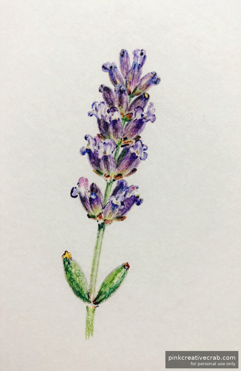 Tiny Lavender Sprig