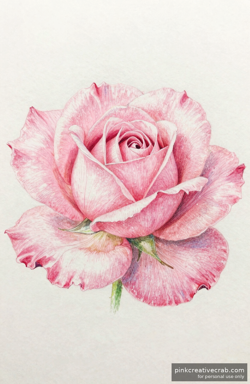 Open Garden Rose