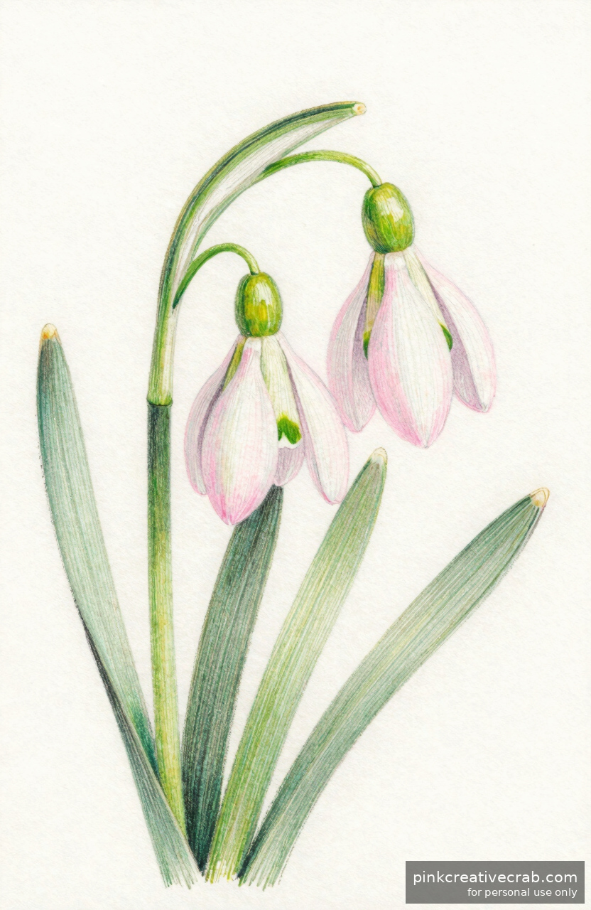 Nodding Snowdrop Pair