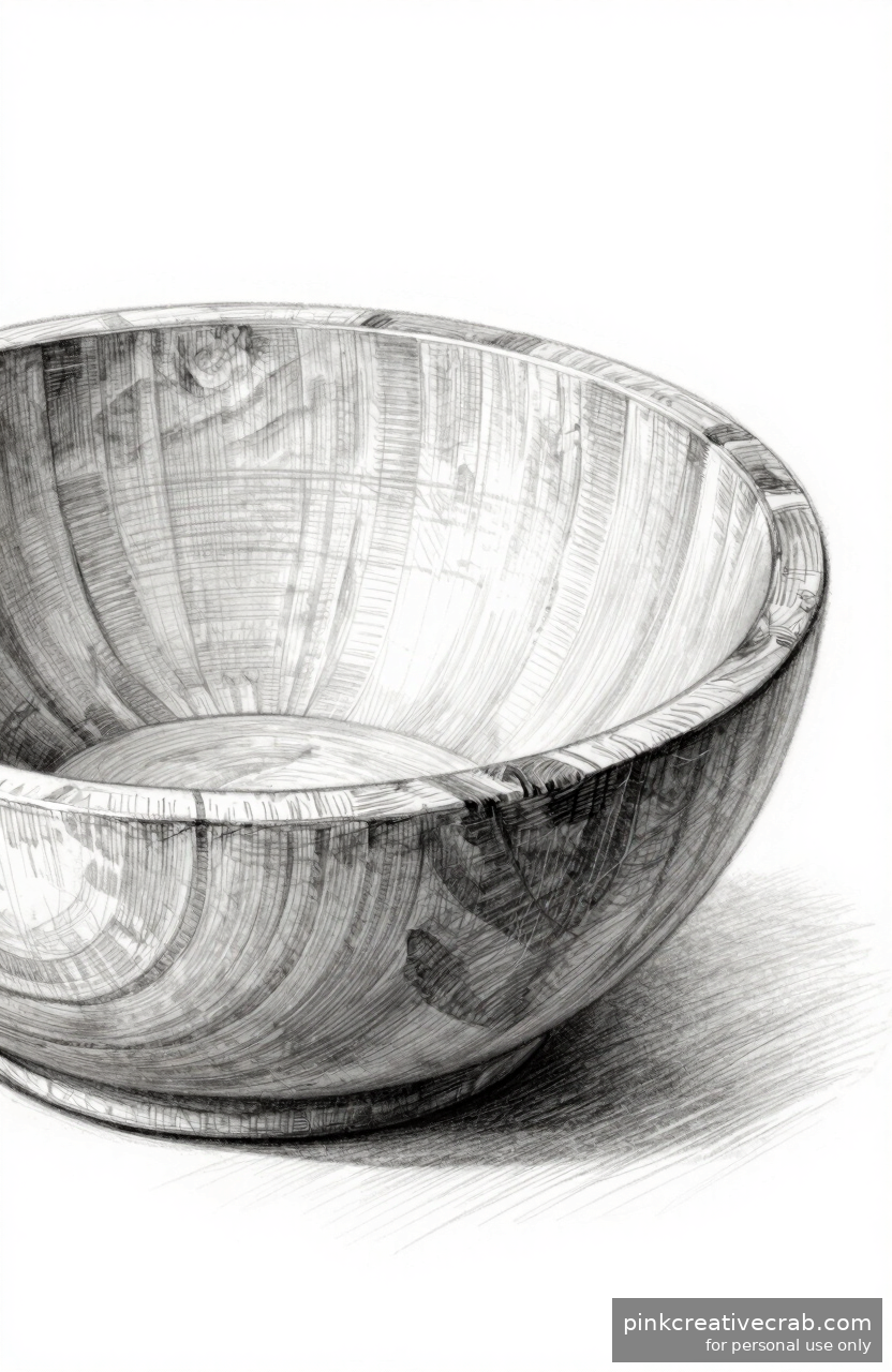 Rustic Wooden Fruit Bowl