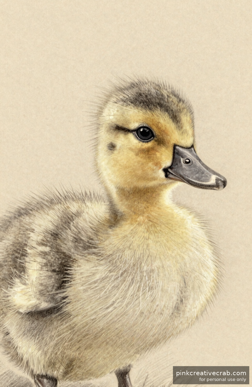 Soft Baby Duckling Study