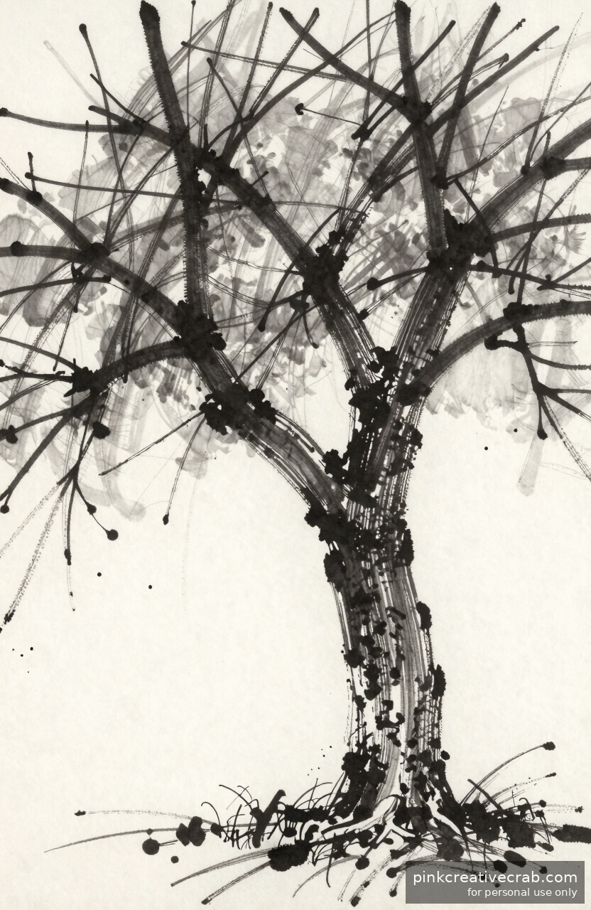 Shadow of a Bare Tree