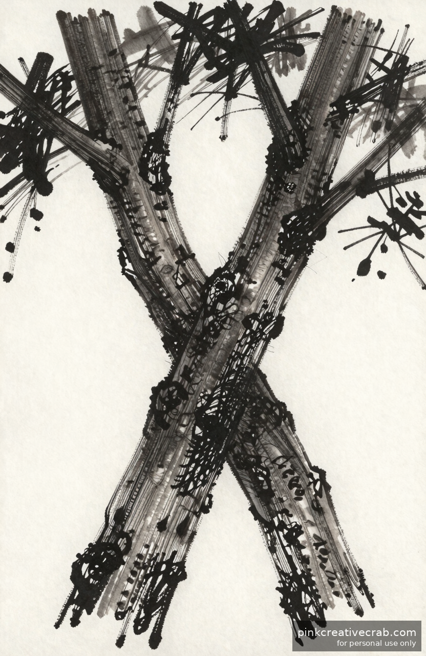 Two Trees Intertwined