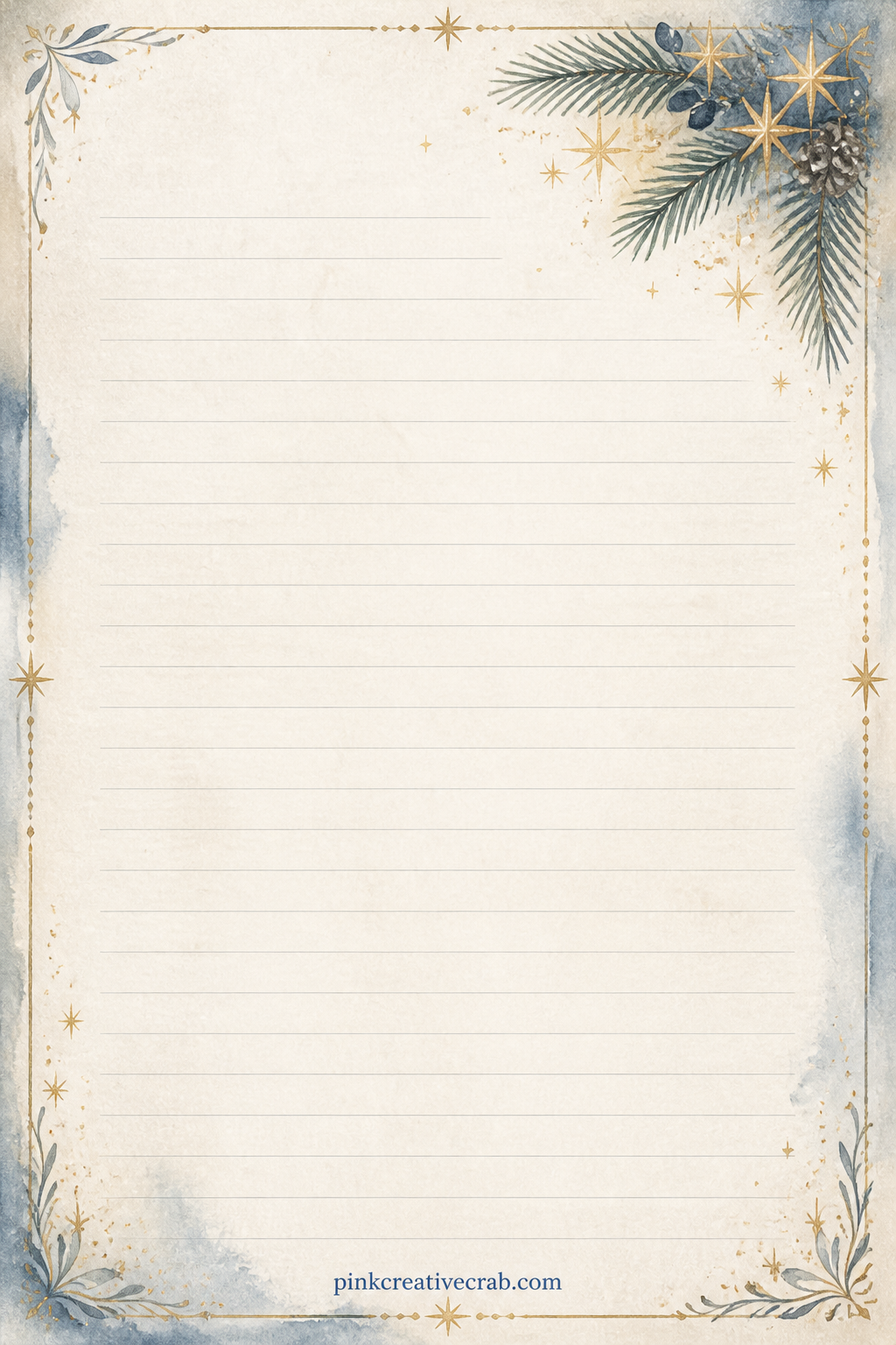 Habits To Build Lined Page printable page — List three small habits to build this year, one thing you want to stop doing, and a short note on who or what will