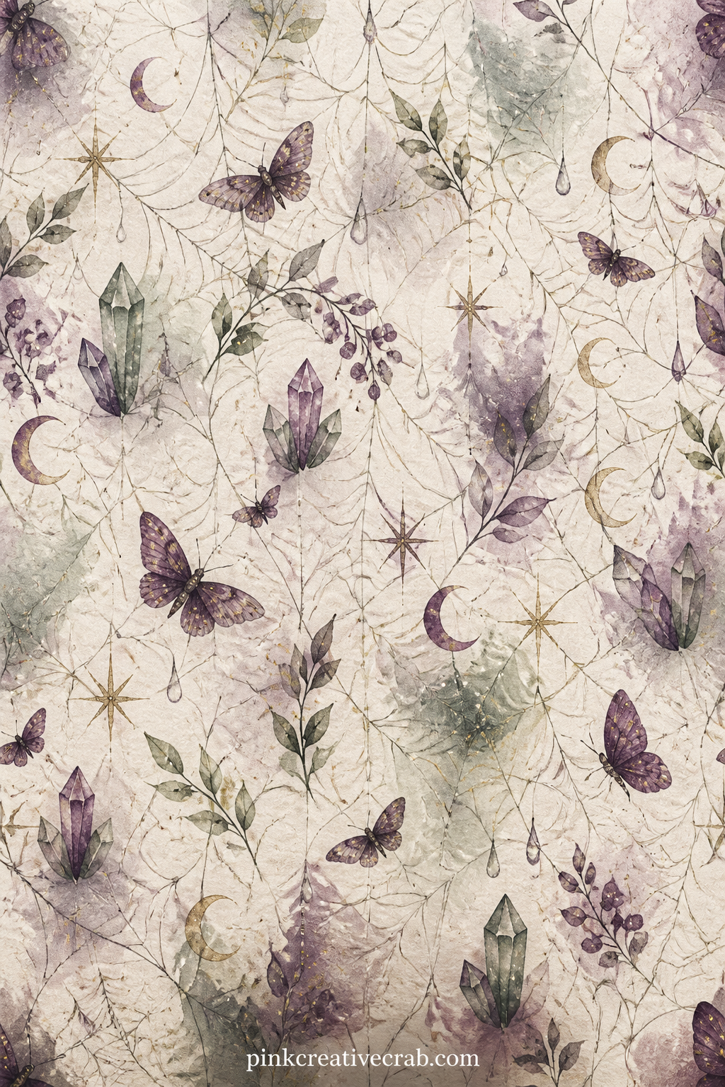 Spiderweb Lace Pattern printable page — Delicate spiderweb lines cross the sheet in a loose lattice with tiny dewdrops caught along the threads, a soft choice