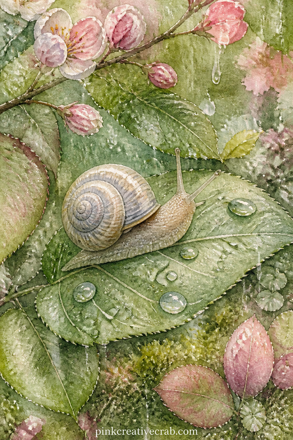 34 Free Spring Junk Journal Pages With Blossoms, Bird Nests and Garden Sheds