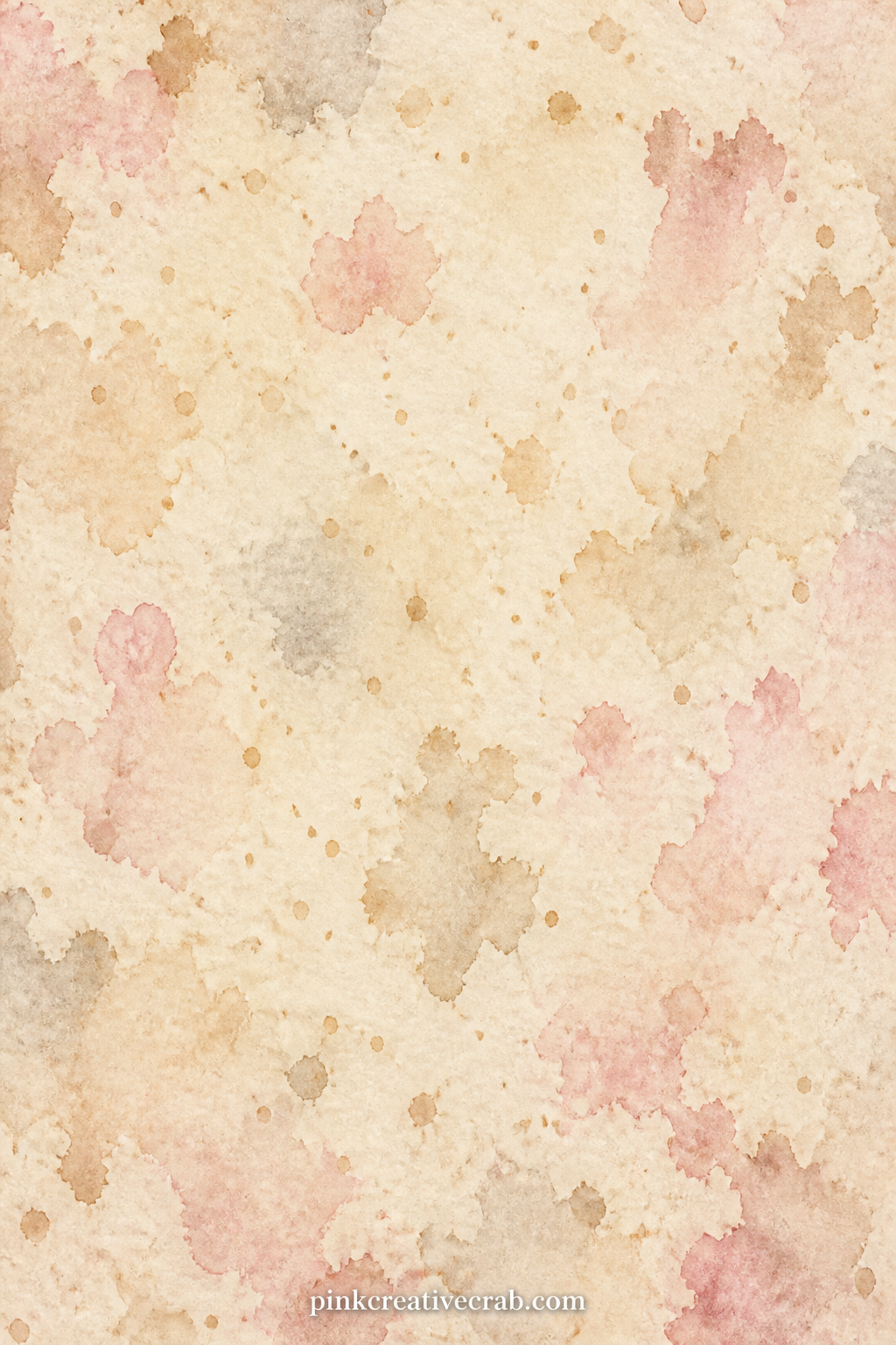 Foxed Paper Texture Background printable page — A plain aged paper texture carries small foxing spots and faint water stains scattered across it, useful as a