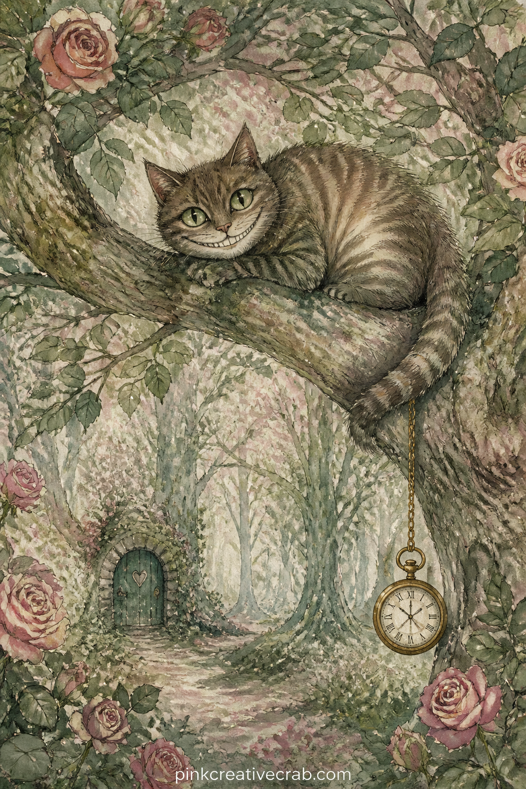 31 Free Alice in Wonderland Junk Journal Pages for a Mad Tea Party