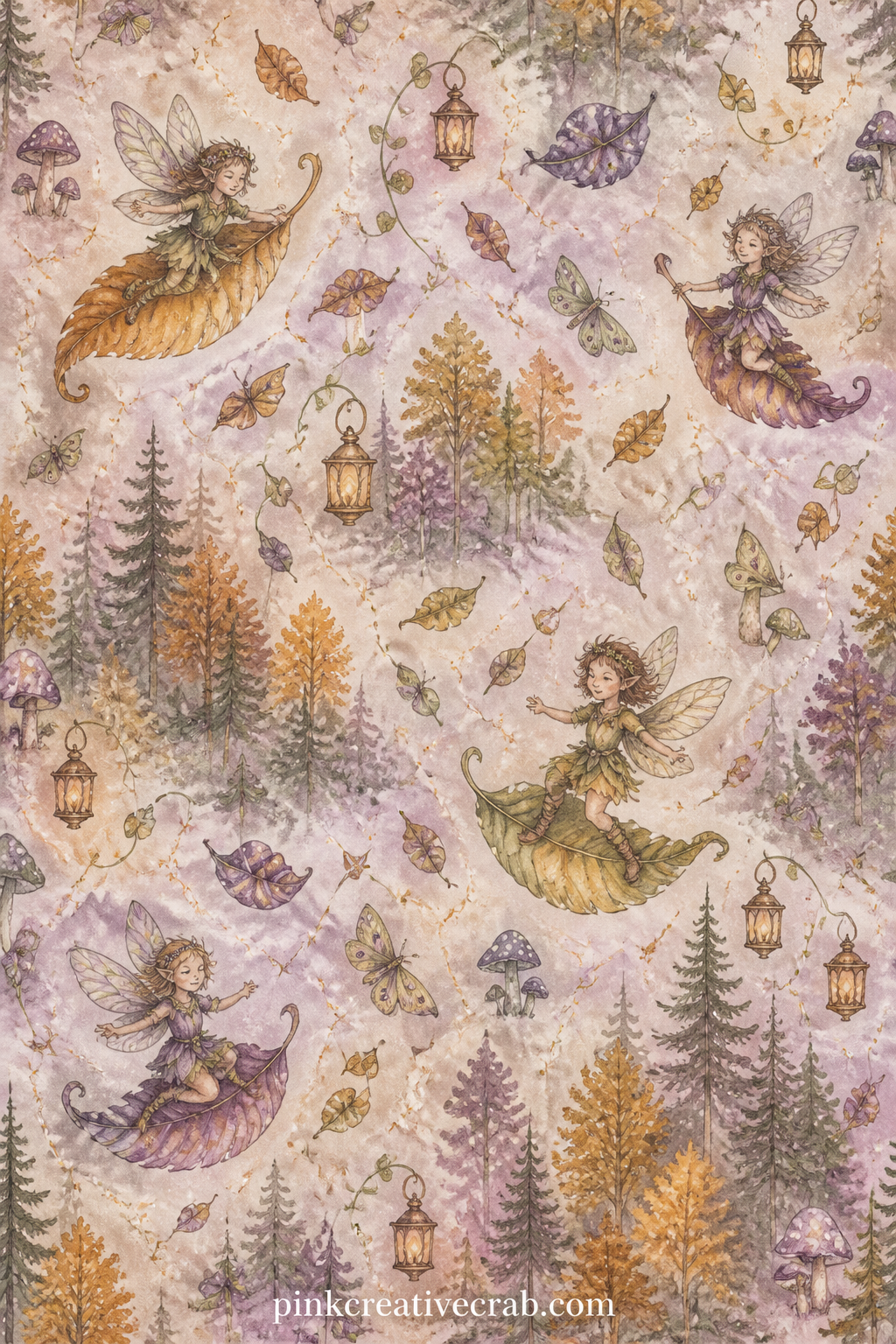 Falling Leaf Glider printable page — One fairy steers a single curled autumn leaf through the air like a glider, arms spread for balance, drifting slowly down