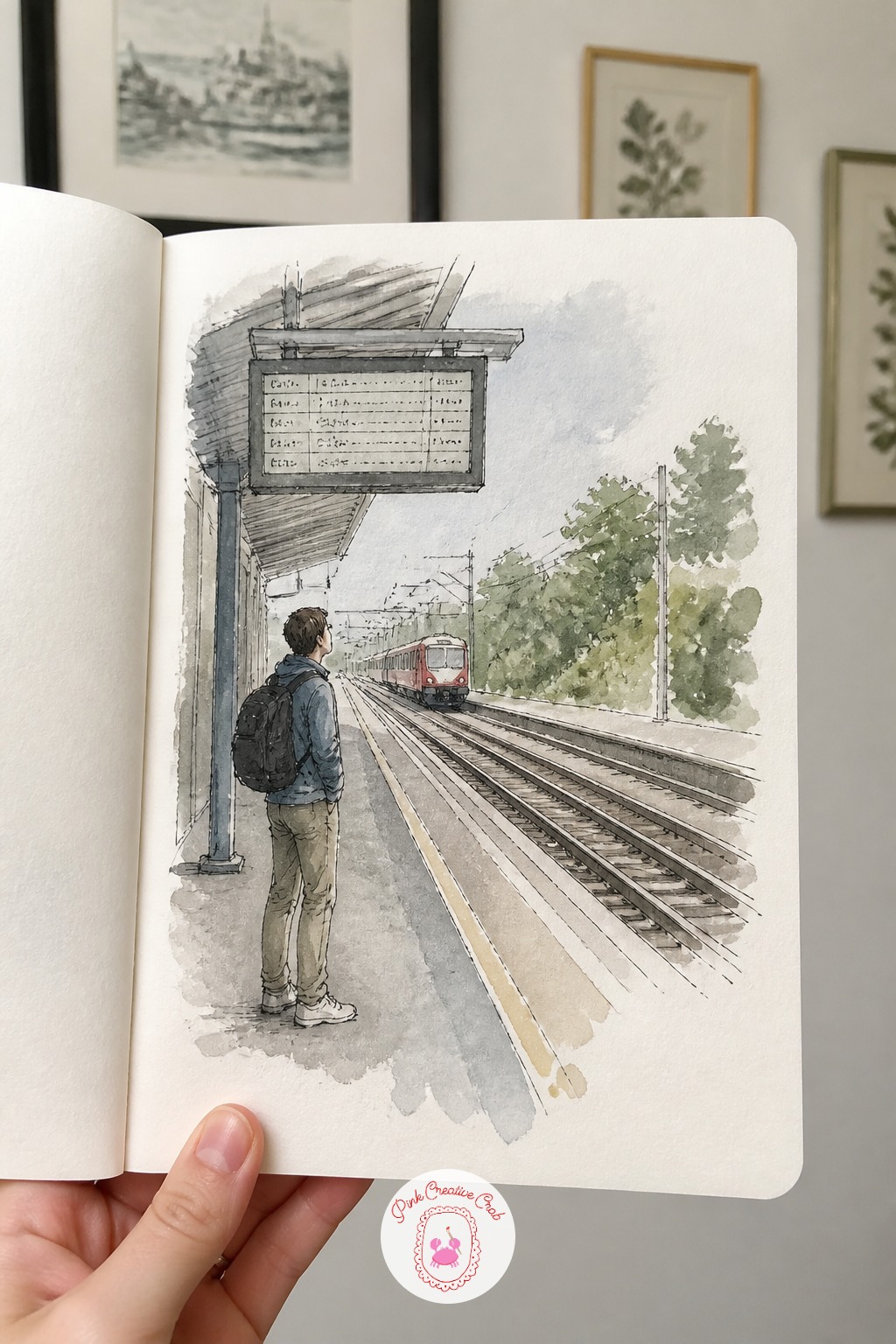 29 Japan Sketchbook Ideas of Lantern Streets, Local Trains and Tea Houses