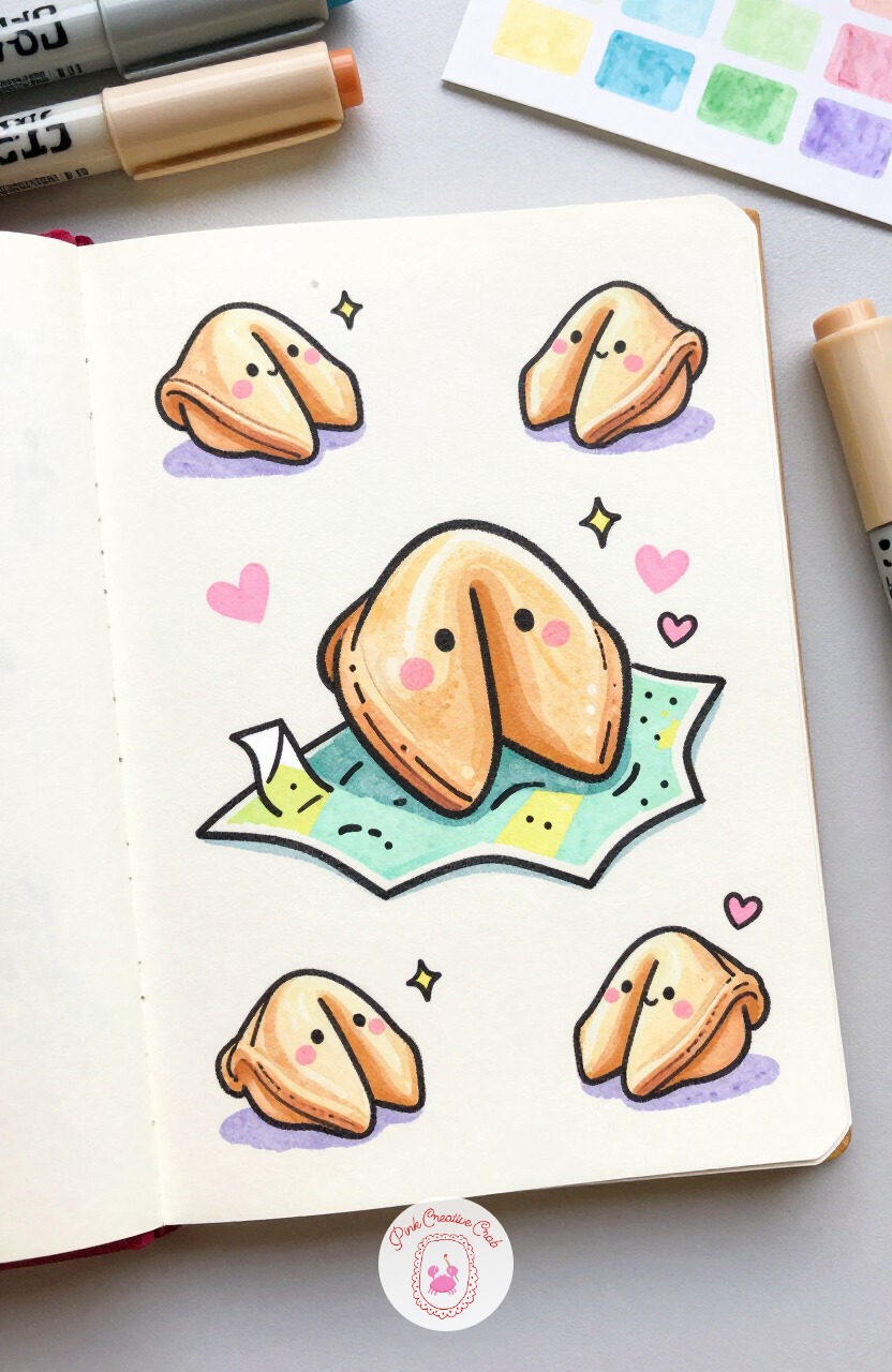 Fortune Cookie Opening a Treasure Map — Fortune Cookie Opening a Treasure Map is a nice spot to try eye level again, this time from above, looking down at the