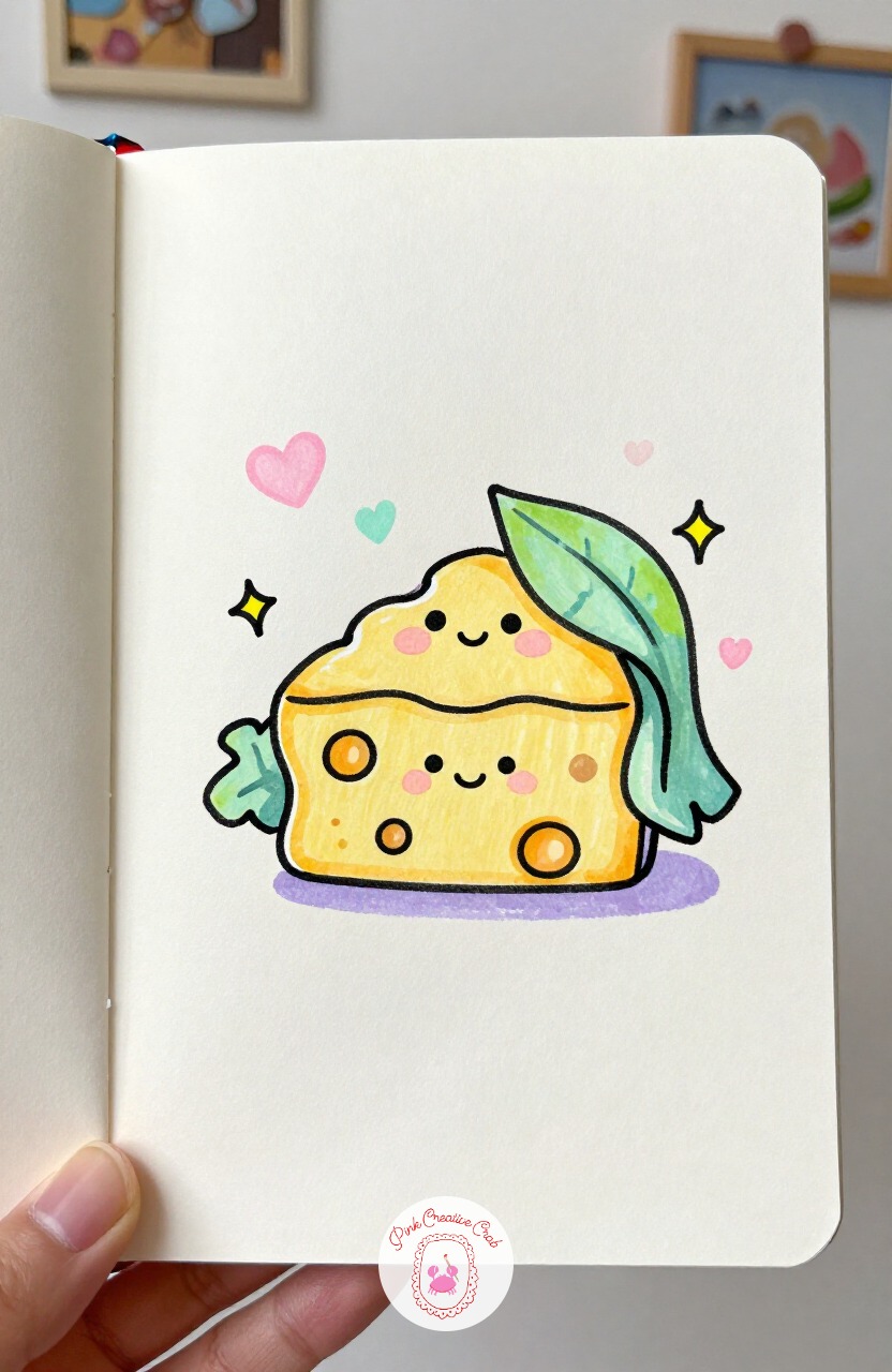 Cheese Wedge Playing Hide and Seek — Cheese Wedge Playing Hide and Seek is a good one for the first three marks, since where you place the cheese wedge against