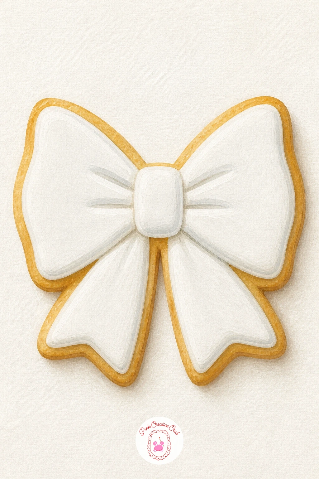 Bow Shaped Cookies With White Royal Icing — Bow shaped cookies with white royal icing bring in one of this season's trendy designs, and the bow shape is really