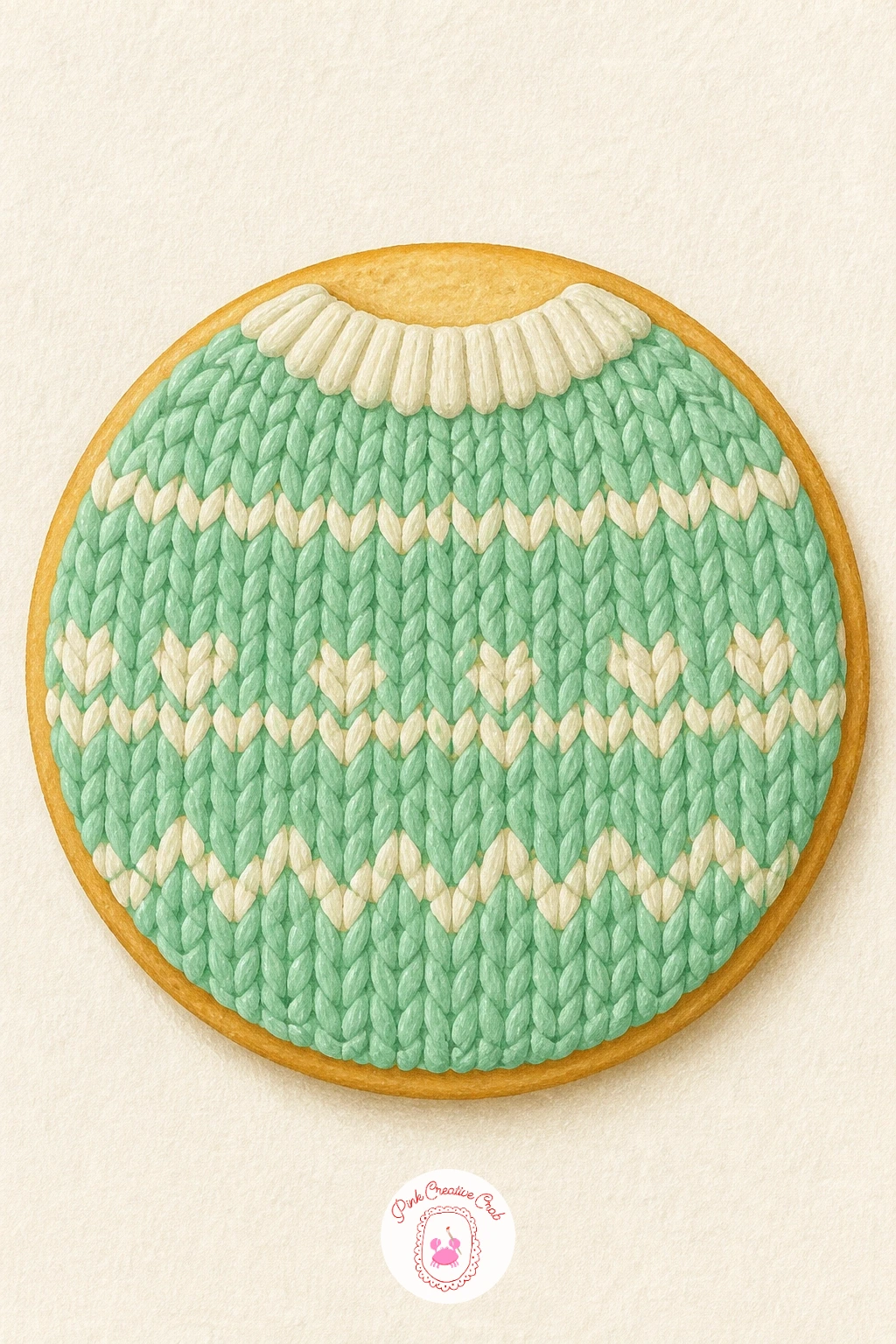 Sweater Cookies With Knit Patterns — Sweater cookies with knit patterns let you play with repeating texture, which rewards patience more than skill. Christmas