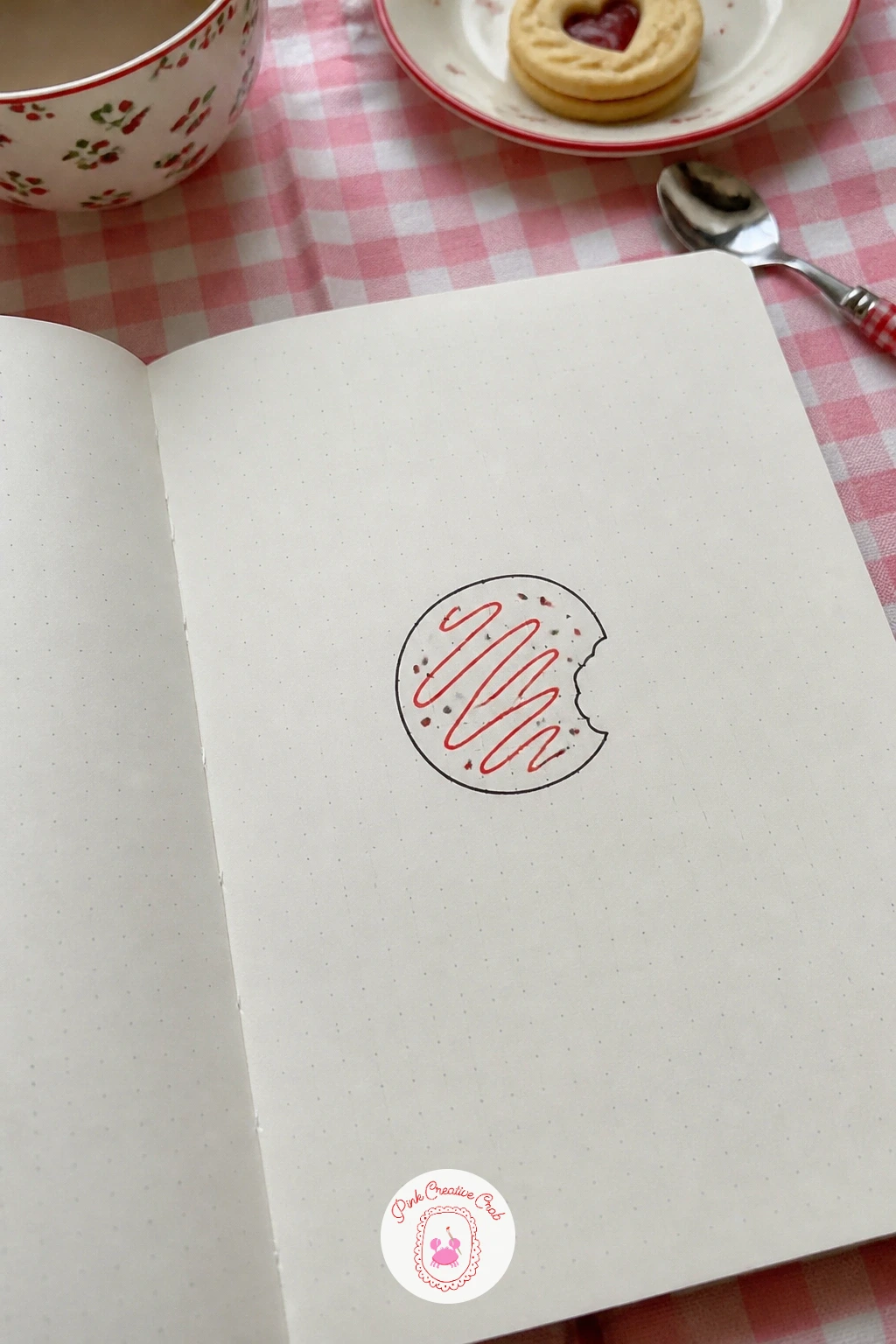 Cookie With Icing — Settle back into something quick: a simple round or gingerbread-shaped cookie. Simple christmas doodles