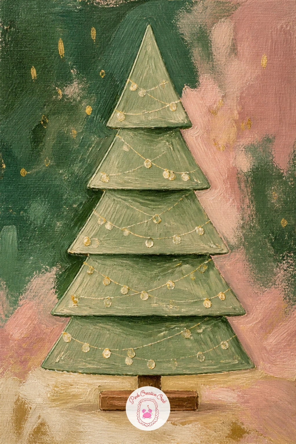 Tree In A Ceramic Scandi Style — Bring in something sculptural with a tree painted in a simple ceramic Scandi style, all smooth matte shapes rather than fussy