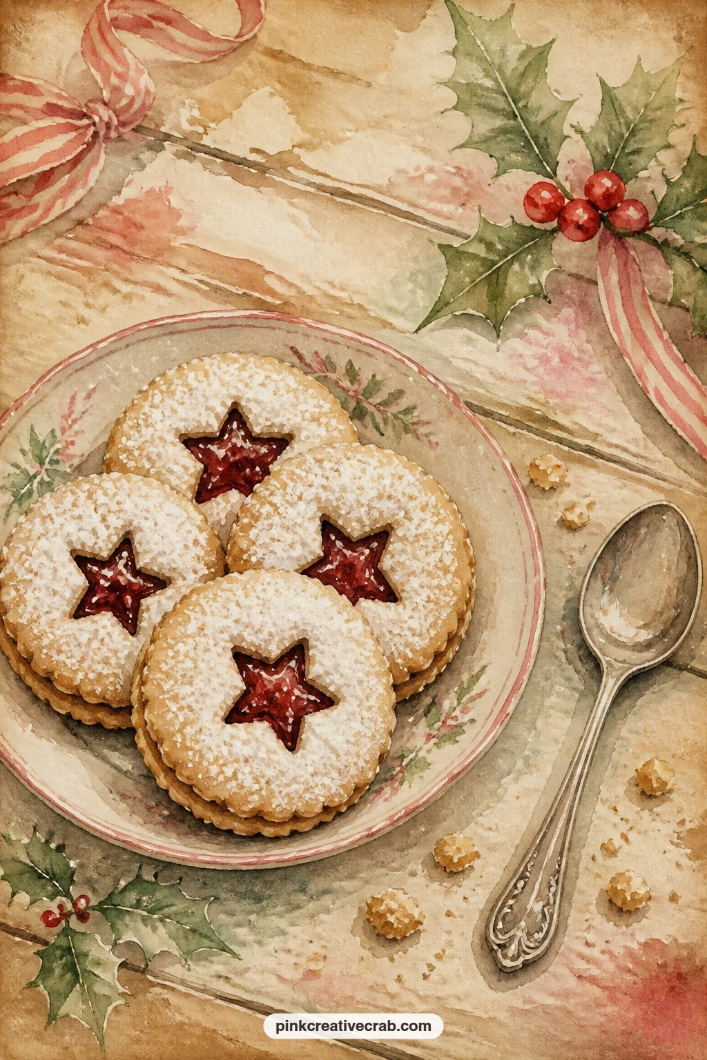 27 Free Christmas Baking Junk Journal Pages for Cookies, Pies and Family Recipes