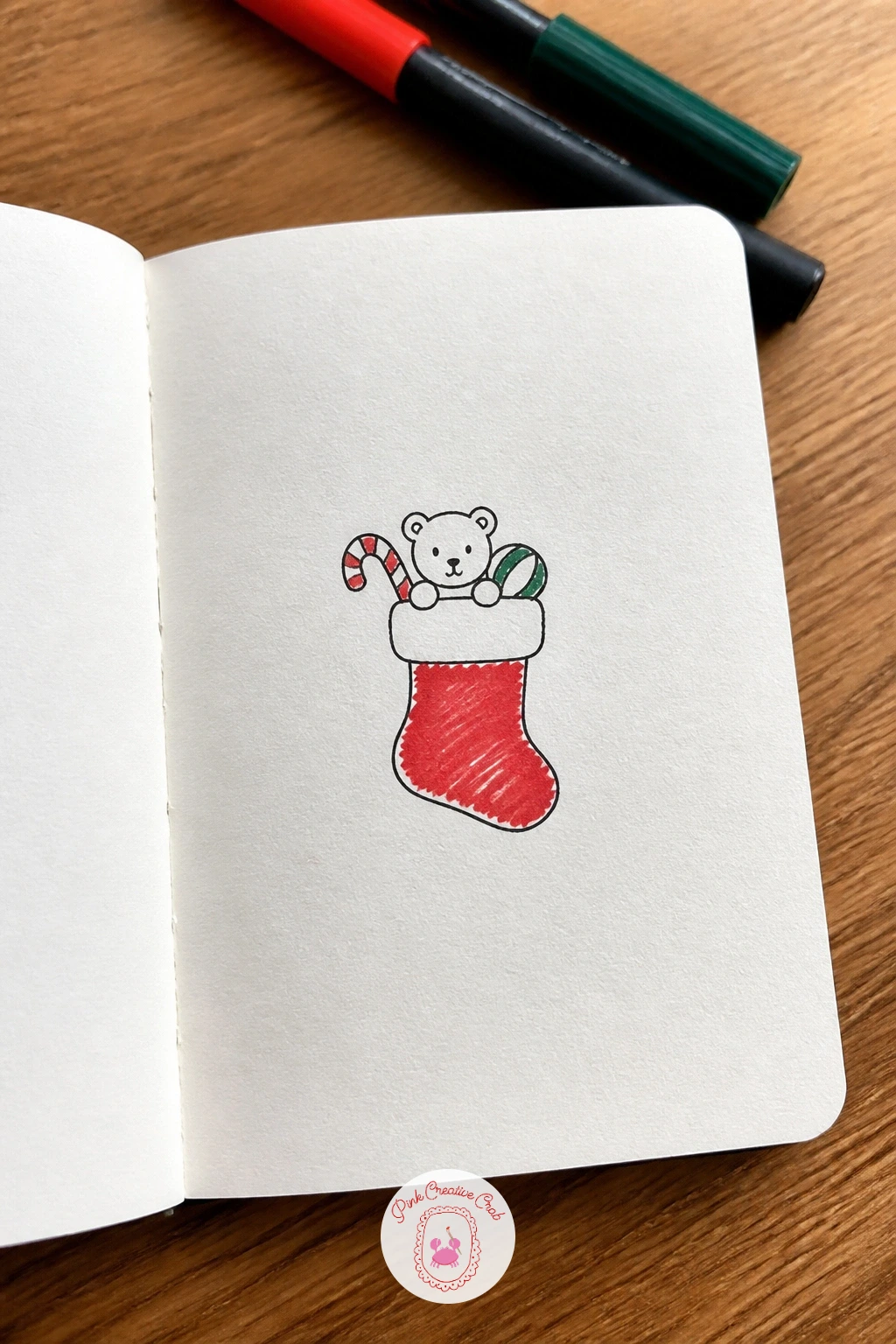 Stocking Full Of Toys — Return to the stocking shape with a stocking full of toys, this time filled to overflowing rather than holding a sleeping cat.