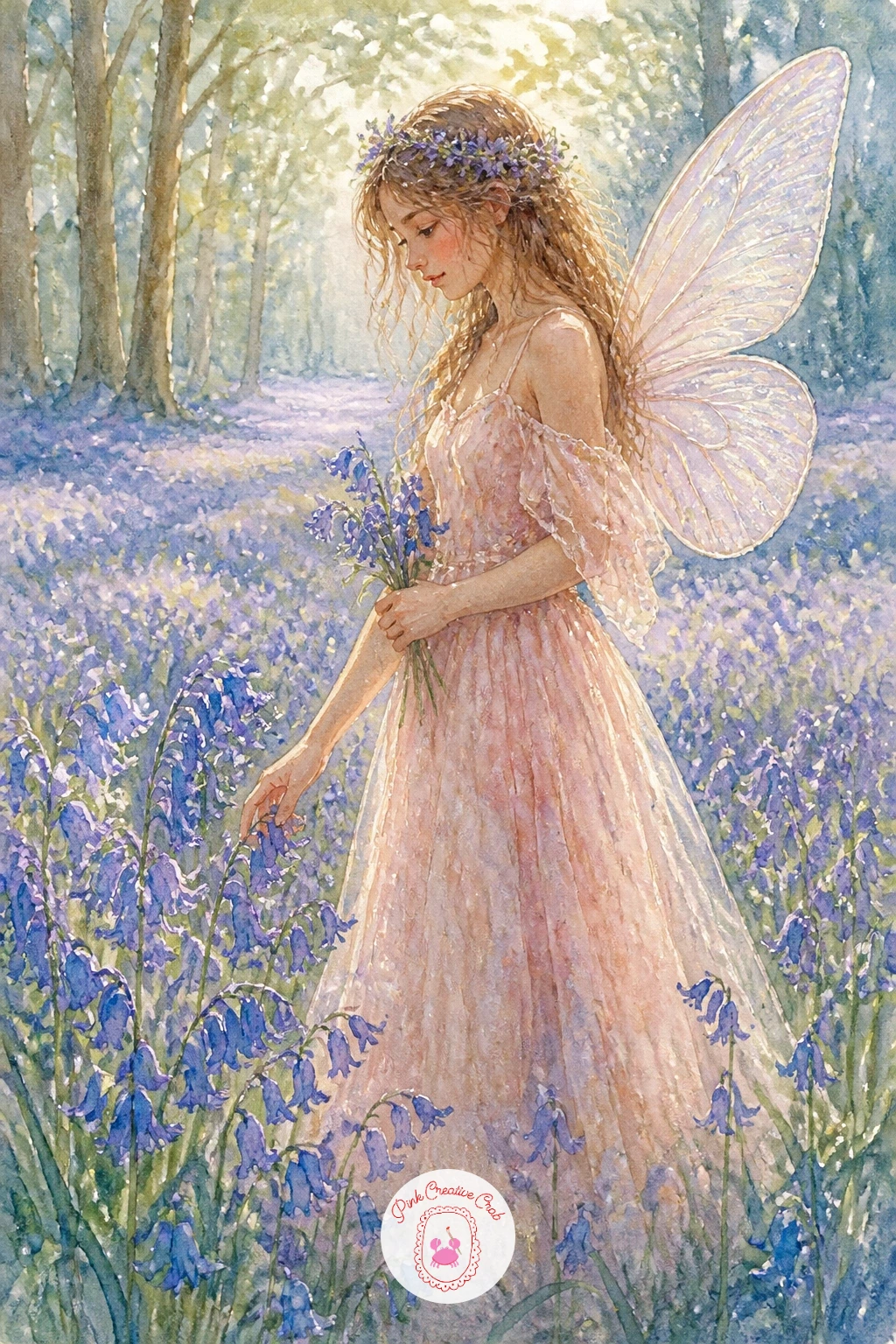 32 Fairy Watercolor Ideas for Tiny Garden Fairies and Enchanted Moments