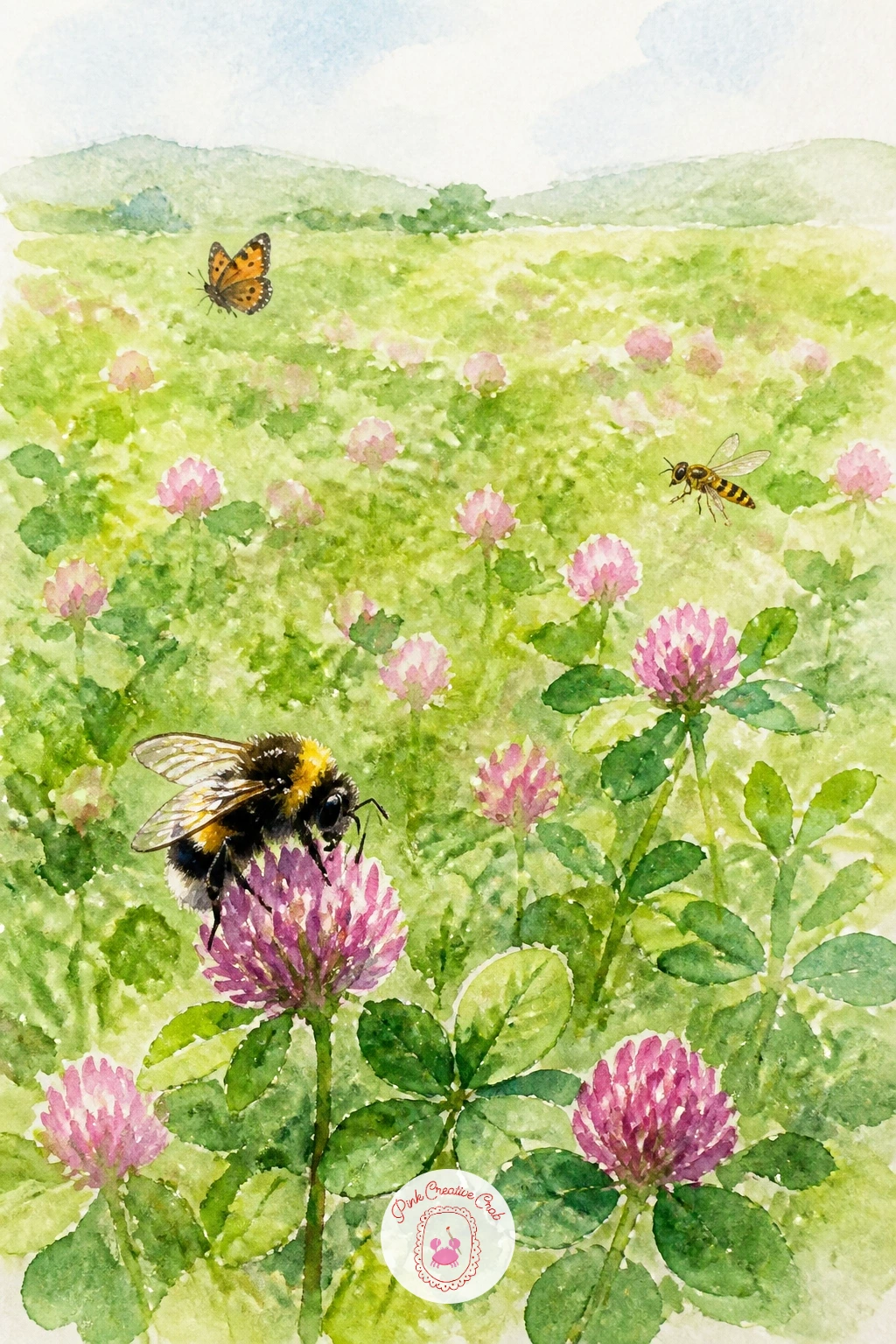 Field of Clover Full of Pollinators",content:" Finish the scene-building ideas with a field of clover full of pollinators, letting several visitors share one