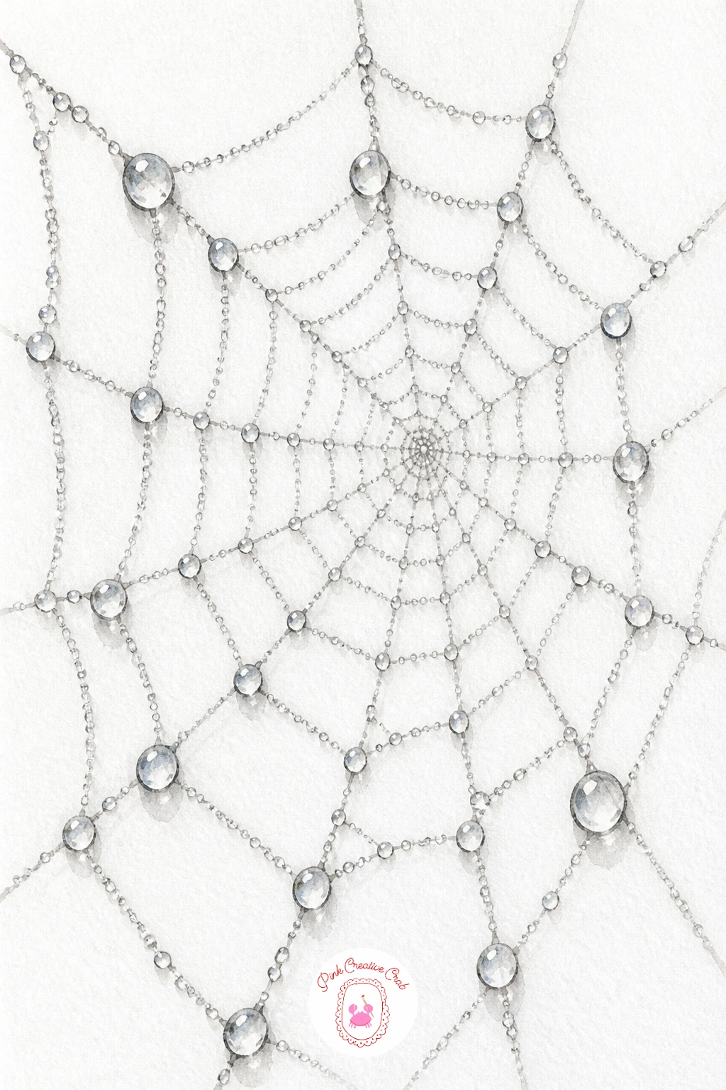 Spider Web With Dew Drops — Switch gears entirely for a spider web with dew drops, a subject with almost no colour at all where the magic is in light and