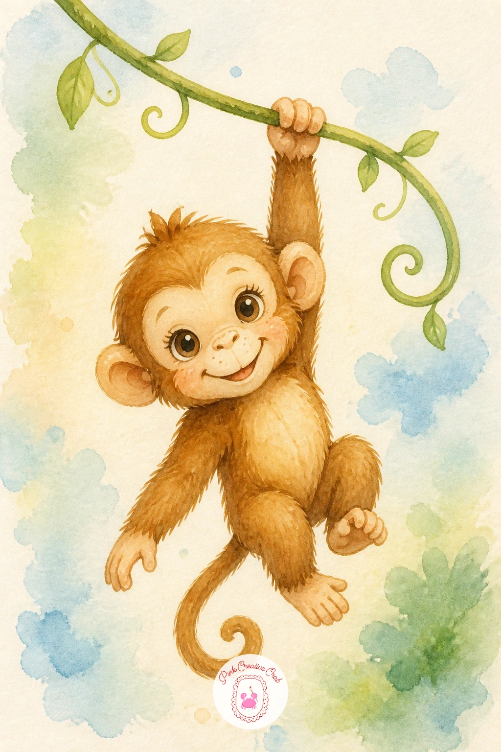 28 Watercolor Giraffe Ideas and Other Safari Babies for a Modern Nursery