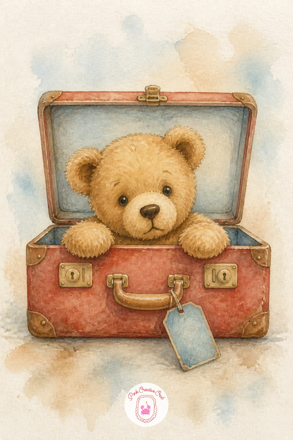 31 Teddy Bear Watercolor Ideas for Nostalgic Bears and Little Adventures