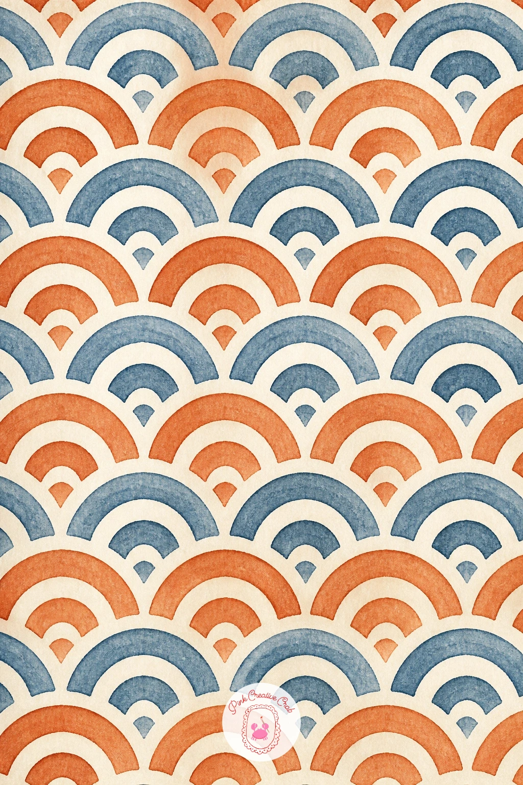 Scalloped Border Pattern — Give yourself a break from small motifs with a scalloped border pattern, built from one repeating curve rather than a dozen tiny
