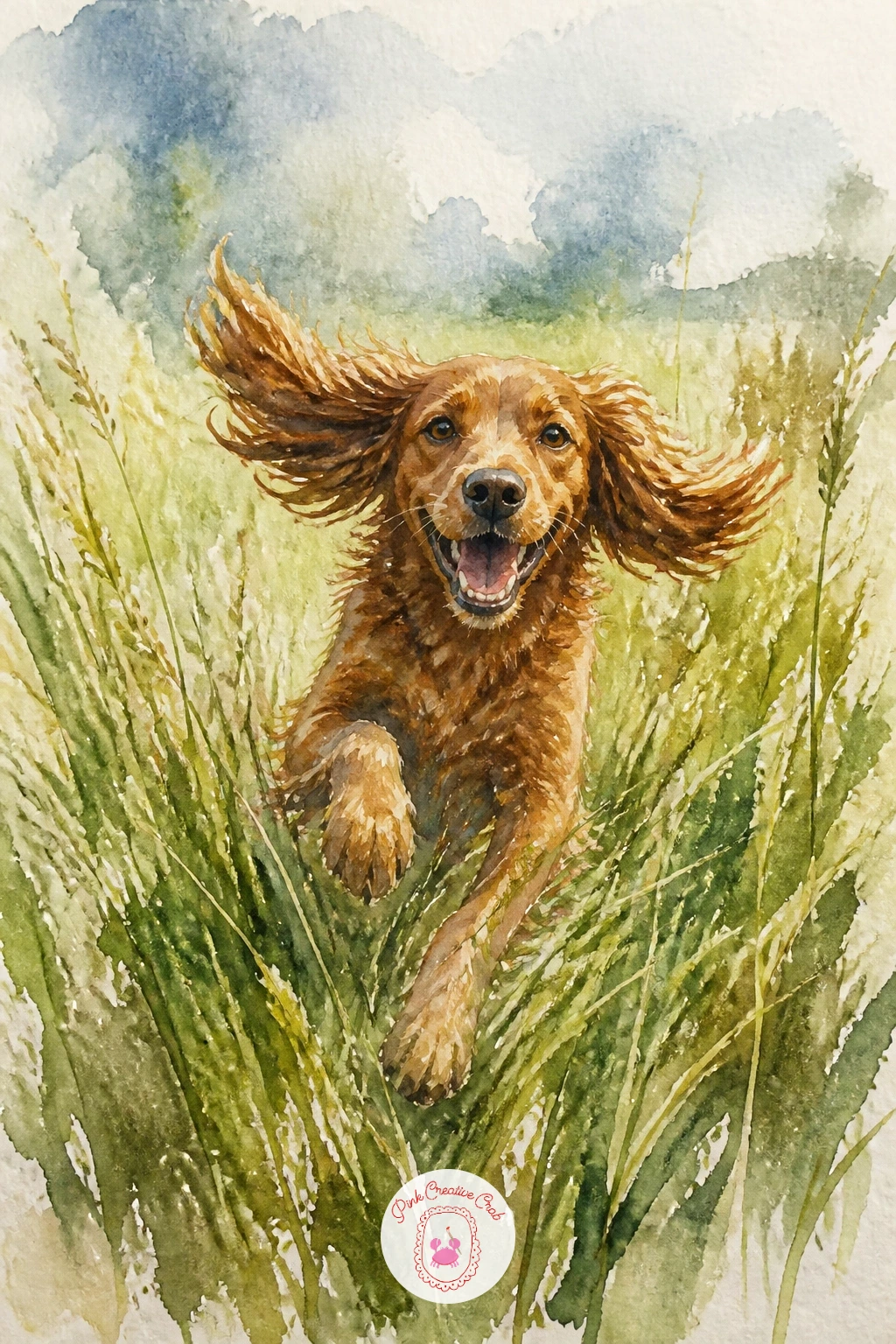 33 Watercolor Meadow Ideas With Wildflowers, Butterflies and Slow Summer Days