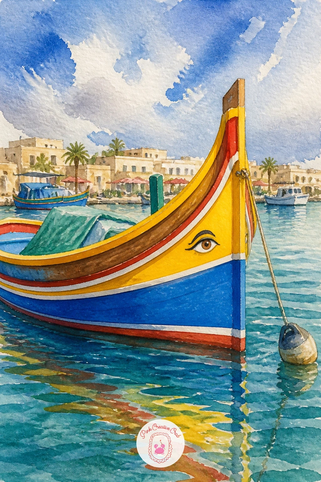 29 Watercolor Boat Ideas From Canal Barges and Sailboats to Lake Rowboats