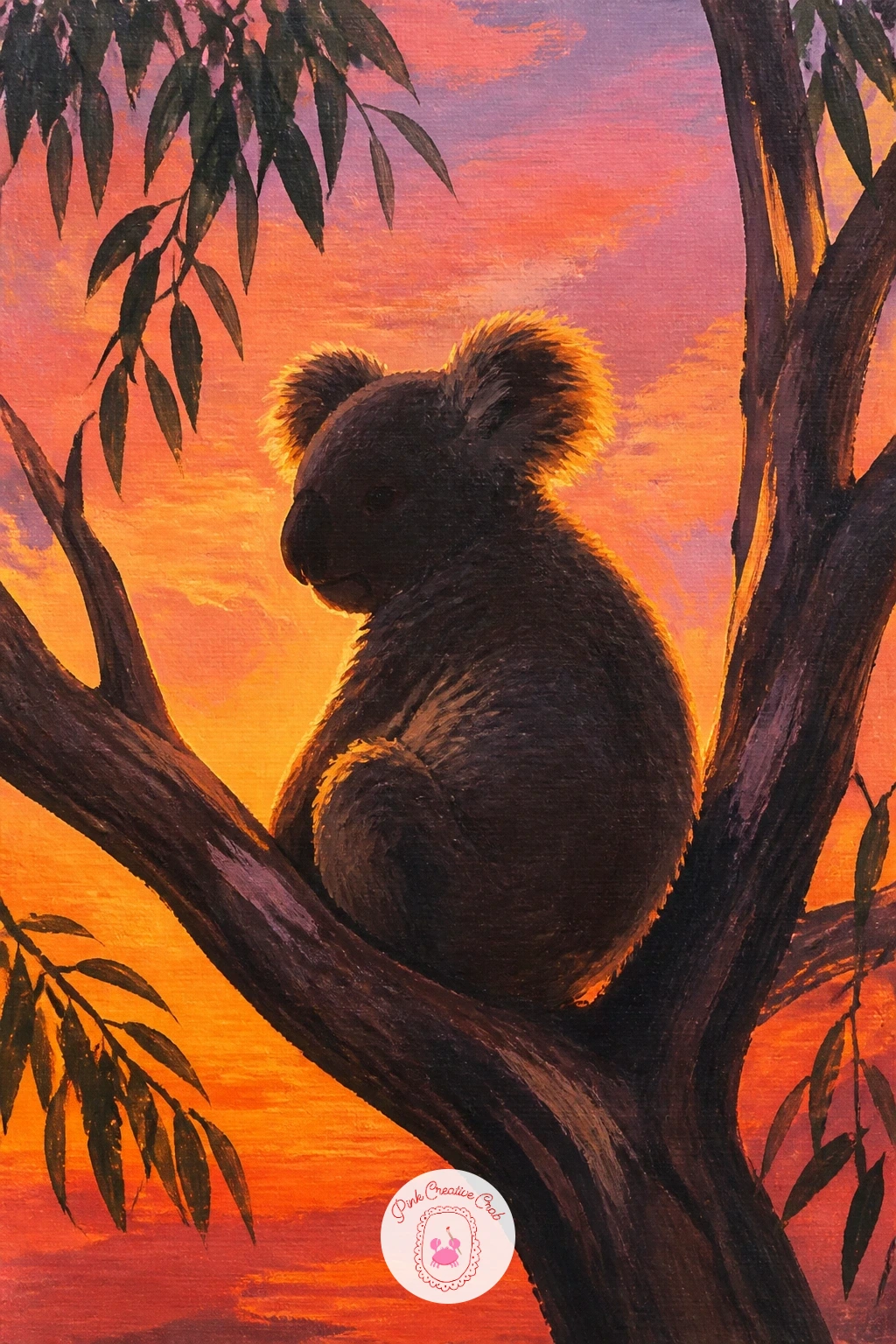 Koala in a Gum Tree at Sunset — Round off the opening set of ideas with a koala in a gum tree at sunset, which gives you a chance to play with warm light