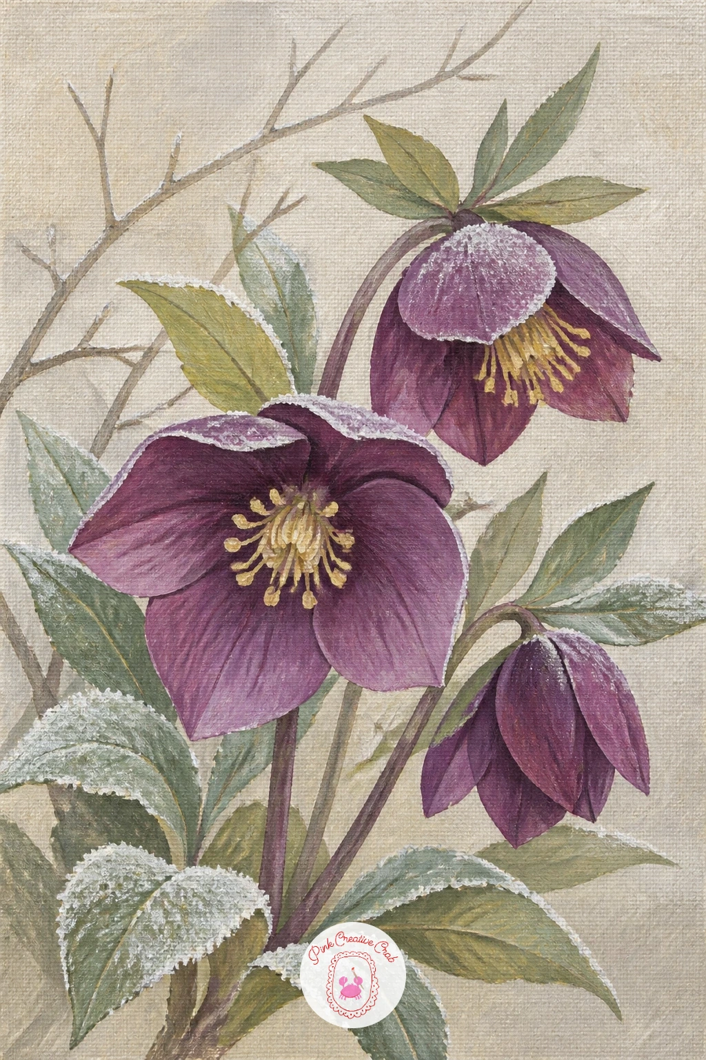 Hellebores In Winter — Hellebores in winter shift the palette cooler and quieter than anything else on this list, since these are the flowers that bloom