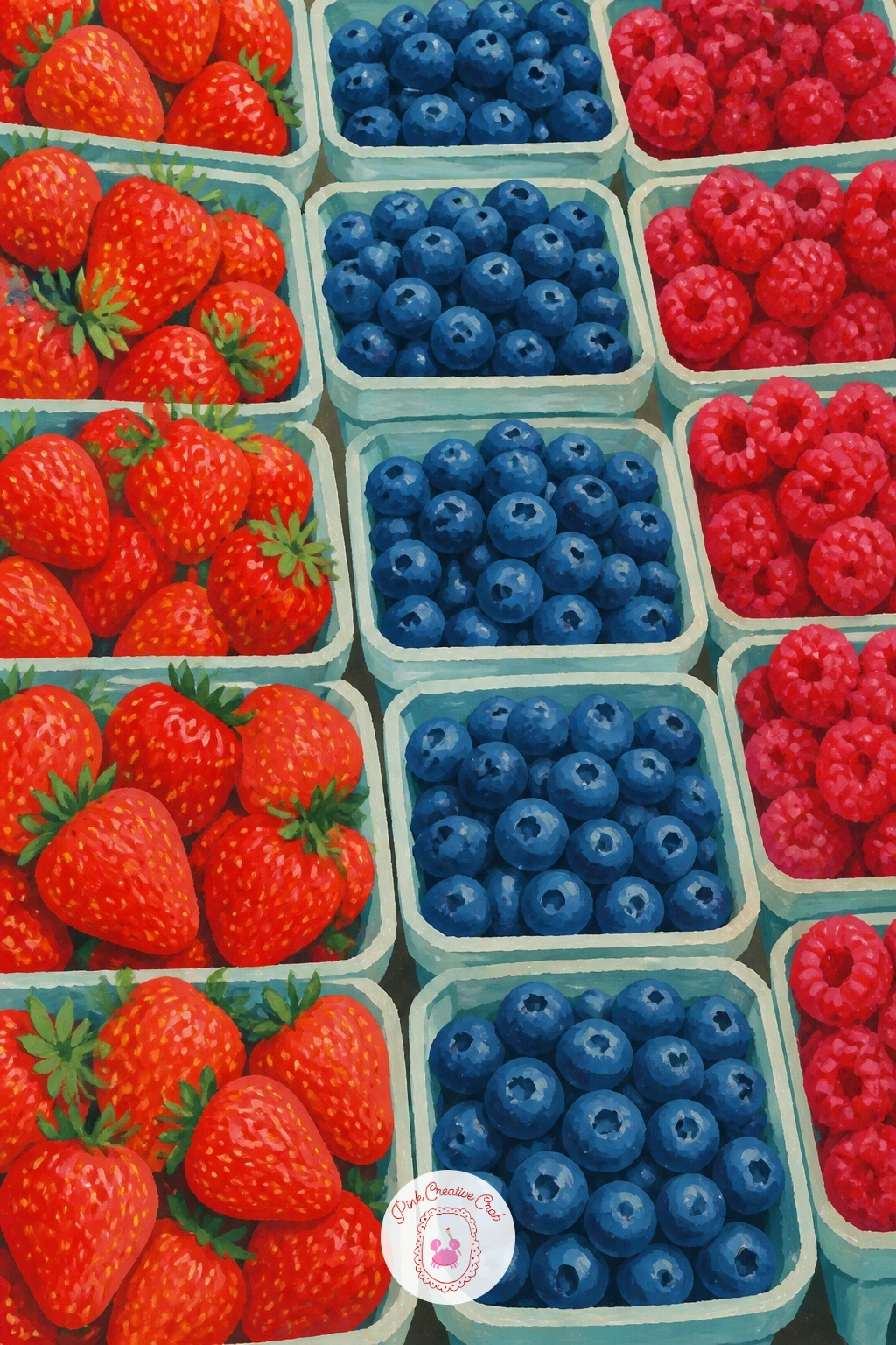 29 Market Scene Painting Ideas From Flower Stalls to Sunday Farmers Markets