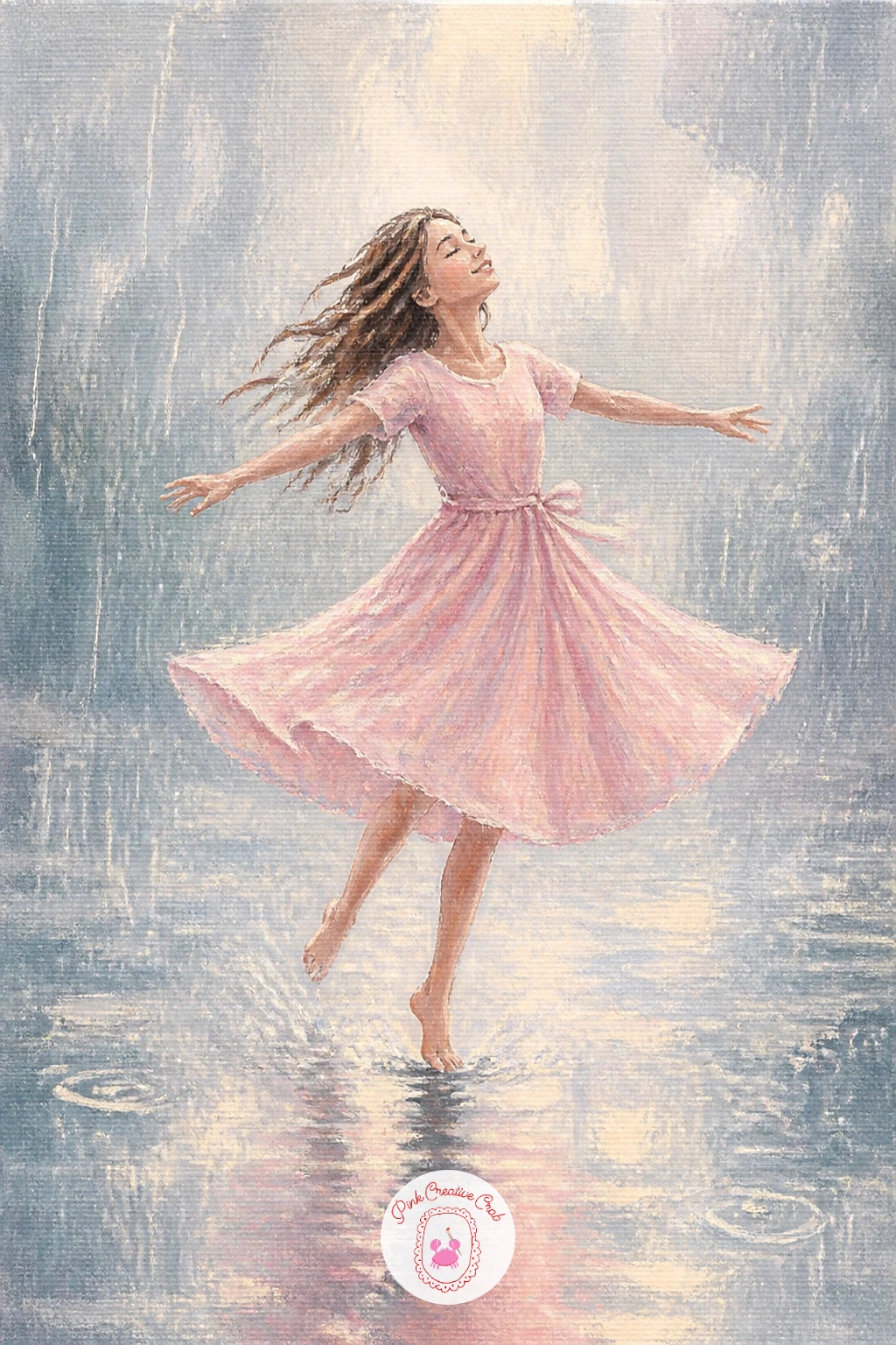 34 Rainy Day Painting Ideas With Umbrellas, Puddle Jumping and Cafe Afternoons