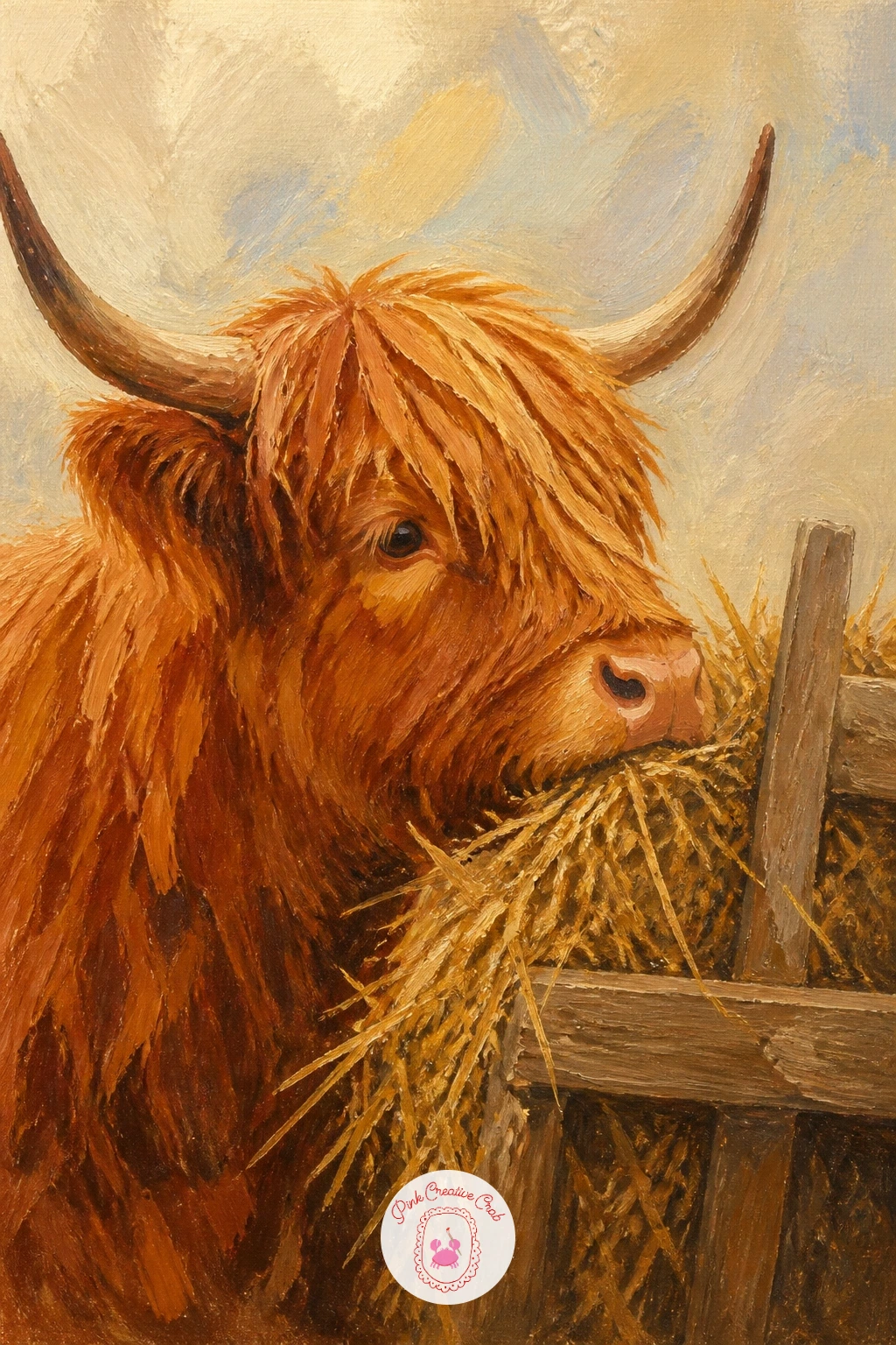 31 Highland Cow Painting Ideas and Other Scottish Countryside Friends