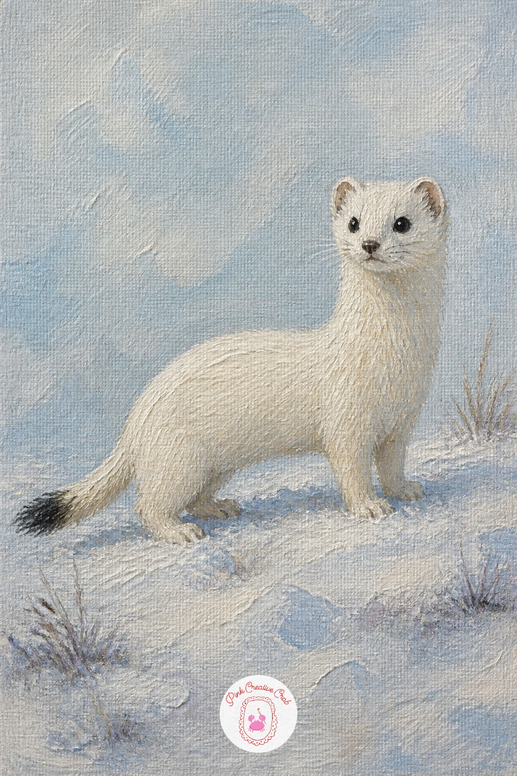 Stoat In Winter White Coat — Close the whole list with the smallest animal on it: a stoat in its winter white coat, all compact body and quick energy. Highland