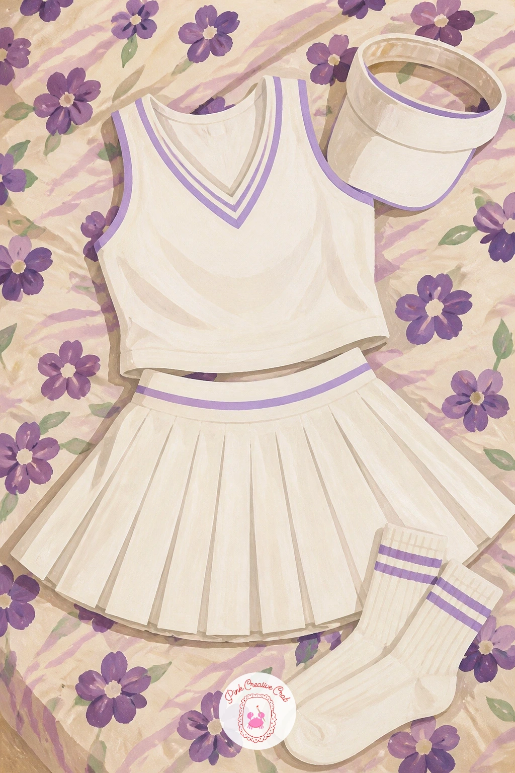 28 Tennis Art Painting Ideas for Courtside Style and Summer Club Days