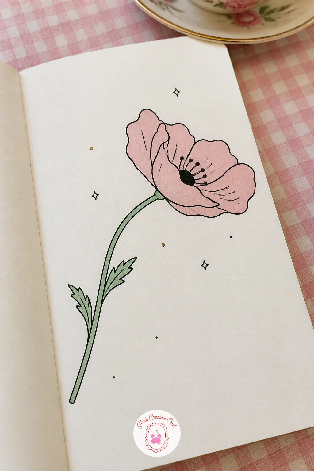 Poppy Swaying In Wind — Introduce motion with a poppy caught mid sway, which is where perspective and light start to matter: decide which direction the wind