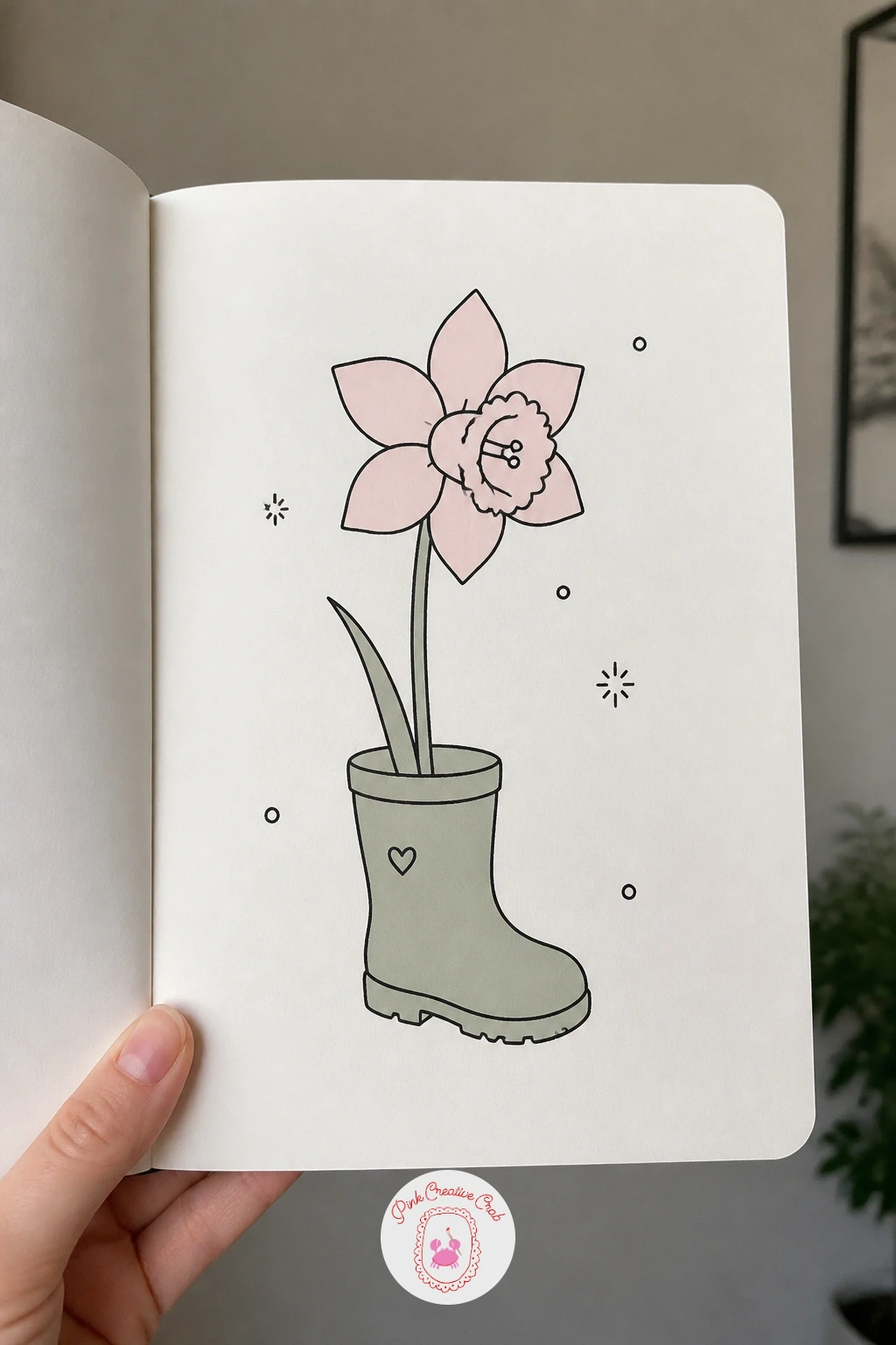 Daffodil In A Rain Boot — Pair a flower with an unexpected container: a single daffodil standing in a rain boot, the kind of small whimsical scene that works