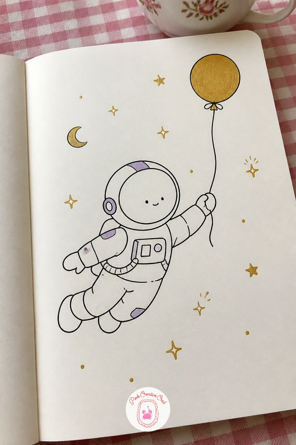 29 Celestial Doodles of Moons, Stars and Sleepy Little Planets