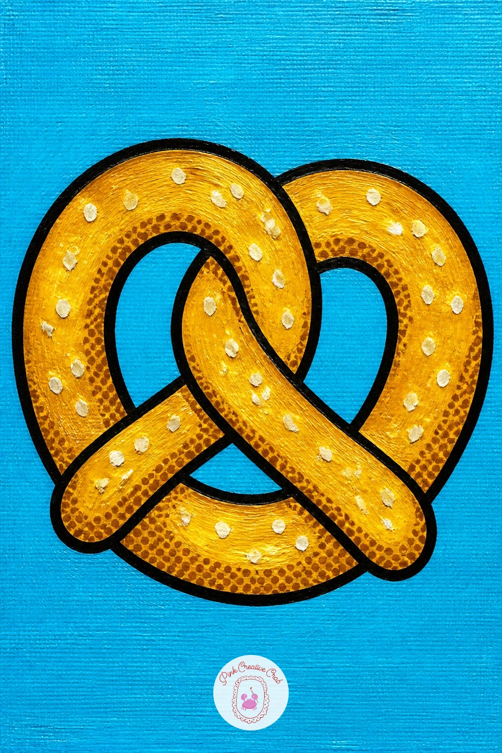 Pretzel — Twist things up with a pretzel, the most knot-like shape on this whole list and one worth sketching loosely in pencil a few times before committing