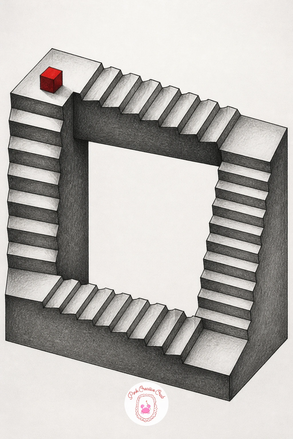 Endless Stairs Illusion — Close the list with the most ambitious trick of all: a staircase that loops back on itself so it appears to climb forever without