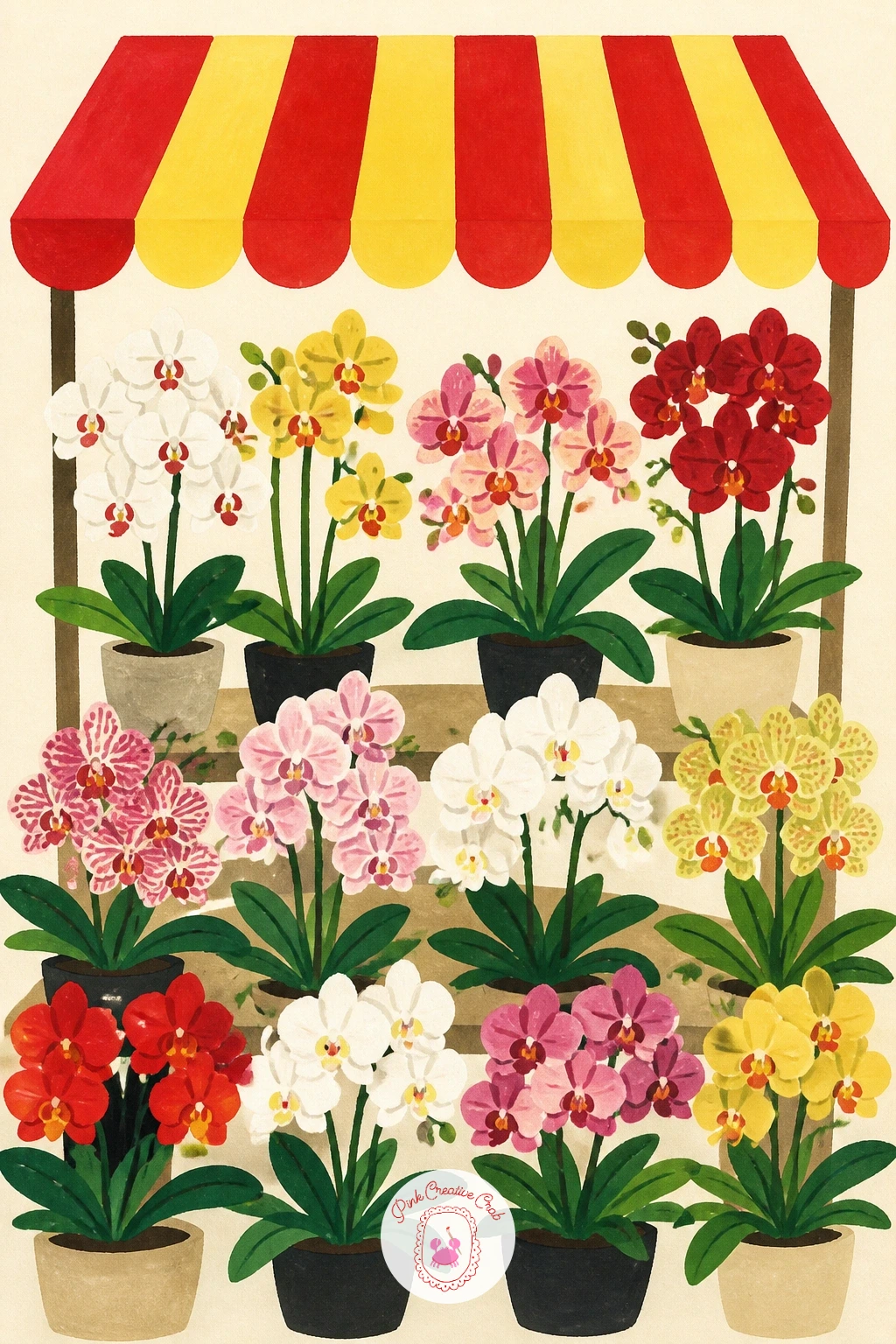 29 Orchid Drawing Ideas and Other Exotic Houseplant Blooms