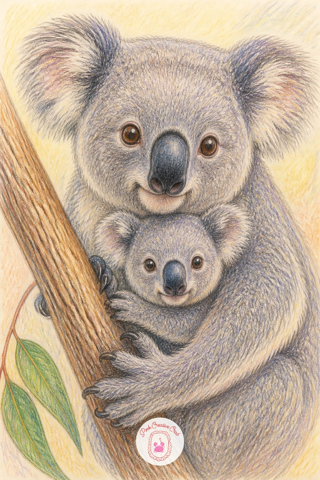 A Koala Mum and Joey — Return to something smaller and sweeter with a koala mum and joey, the baby clinging to her back or chest the way real joeys do. Hug