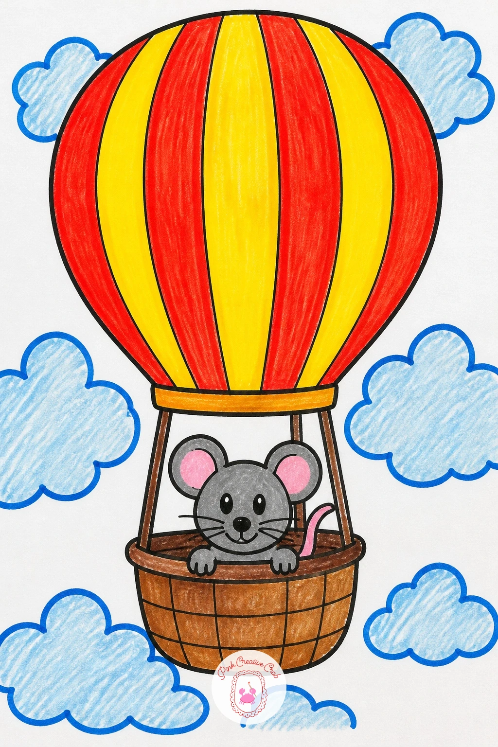 27 Kids Drawing Ideas of Animals Having a Fun Day Out