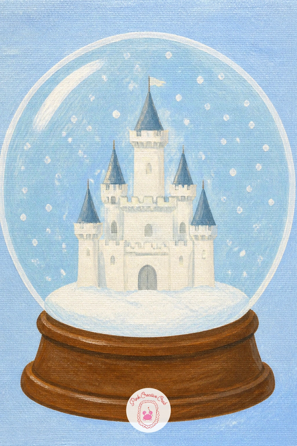 Castle in a Snow Globe — Frame a tiny castle inside a glass dome for a castle in a snow globe, one of the most charming objects on this whole list. Castle
