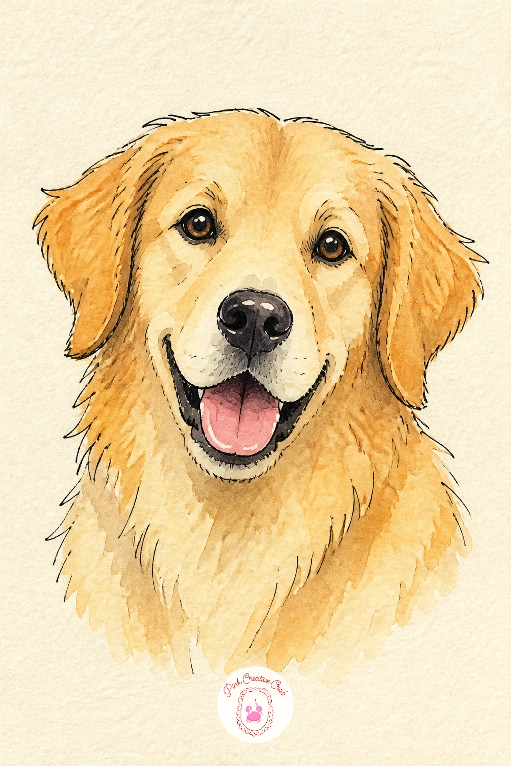Pet Portrait Page — If you share your home with an animal, dedicate the next opening page to a simple pet portrait, since a familiar face is often the easiest